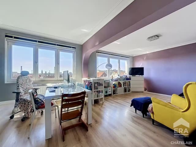 Prachtig appartement met 1 slaapkamer te huur in Sint-Gillis