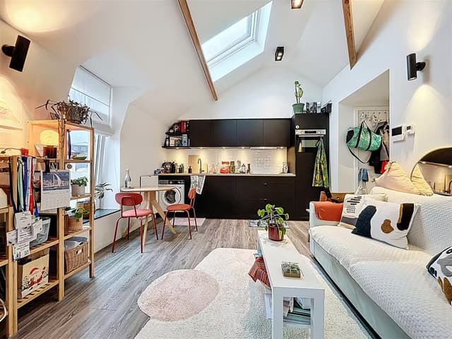 Charmant éénslaapkamer appartement vlakbij het station Gent-Sint-Pieters