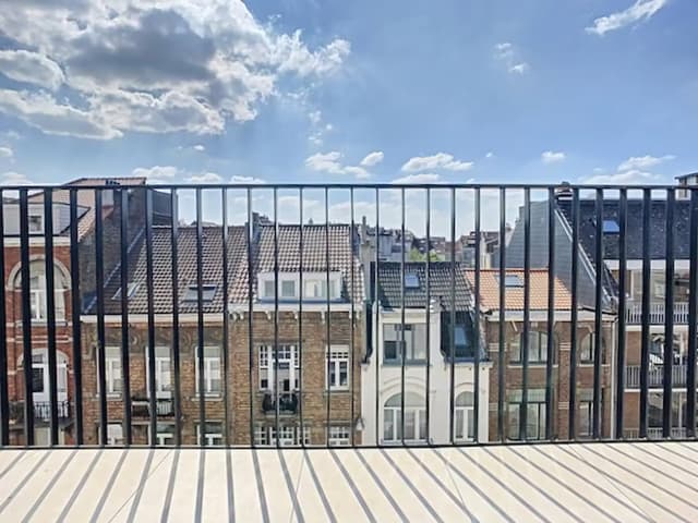 Appartement met terrasse in Uccle