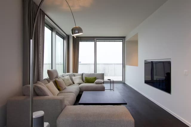 Luxe penthouse met panoramisch uitzicht in Gent