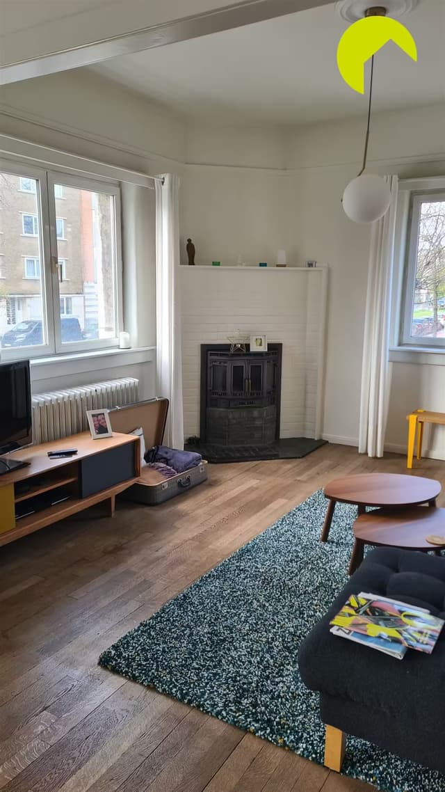 Uniek en uiterst lichtrijk 2 slaapkamer appartement