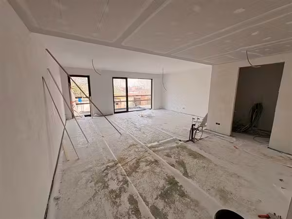 Modern appartement met twee slaapkamers en terras