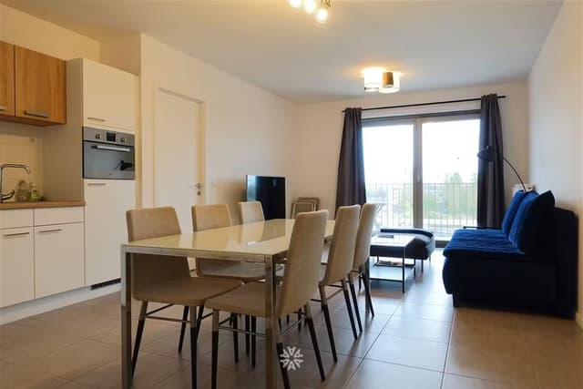 Gemeubeld nieuwbouw appartement met terras te huur in Gent