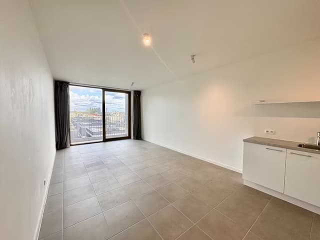 Studio met terras in residentie LEFT te Linkeroever