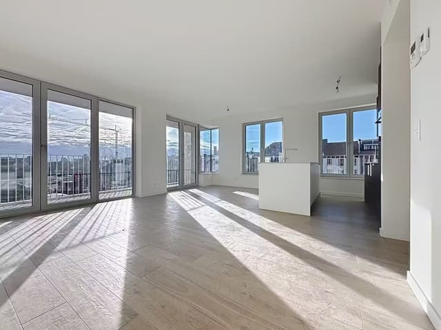 Nieuwbouw appartement met ruim terras op het zuiden