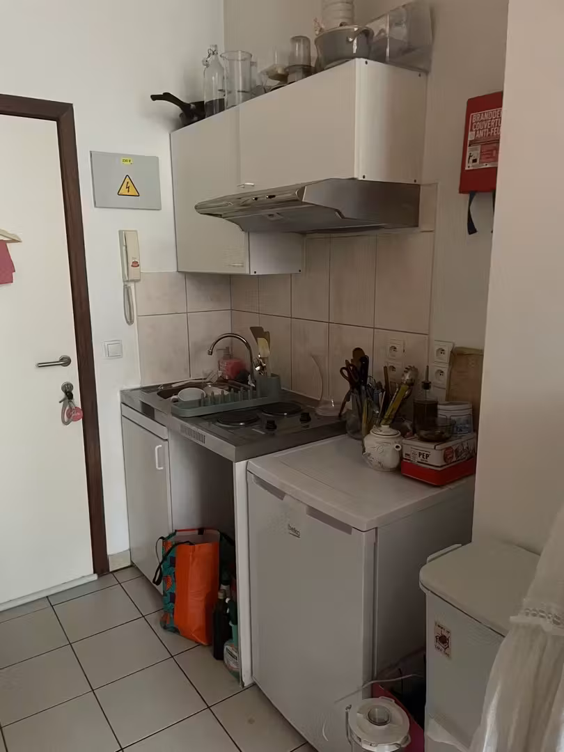 Bemeubelde studentenstudio te huur in hartje Gent
