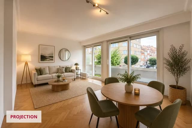 Mooi 1-slaapkamerappartement met terrassen in Woluwe-Saint-Pierre