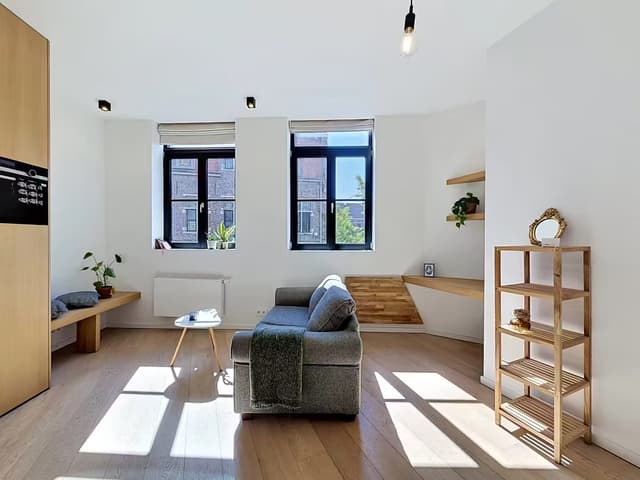 Bemeubeld éénslaapkamerappartement te huur in Gent