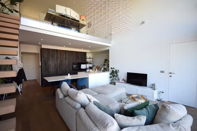 Stijlvol duplex appartement met ruim terras nabij het centrum van Gent