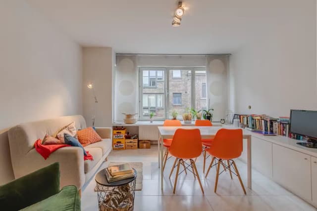 Zeer ruim 1-slaapkamerappartement met bureauruimte te centrum Gent
