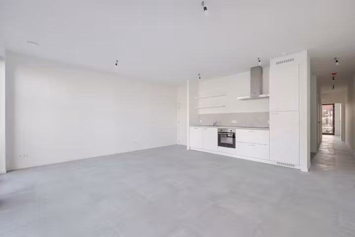Nieuwbouw appartement met terras in Antwerpen Centrum