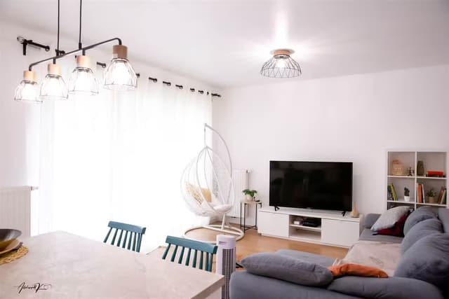 Charmant gemeubileerd appartement met één slaapkamer in Sint-Agatha-Berchem