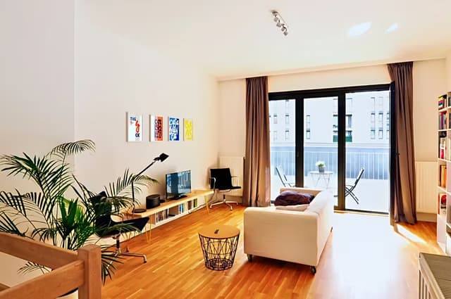 Prachtige duplex met 2 slaapkamers en terras in Brussel