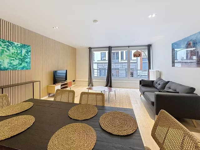 Superbe appartement meublé 2 chambres à Saint-Josse-ten-Noode