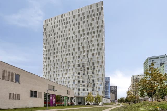 Studio met prachtig uitzicht in Antwerpen