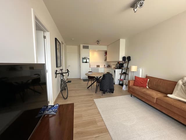 Nieuwbouwappartement met 1 slaapkamer, autostaanplaats en fietsenberging