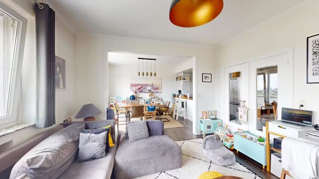 Ruim appartement te huur in Schaarbeek