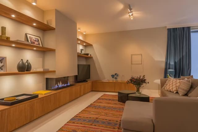 Gemeubeld dak duplex-appartement op het Zuid