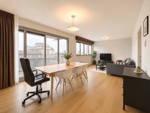 Appartement te huur in statig gebouw aan de Kouter in Gent